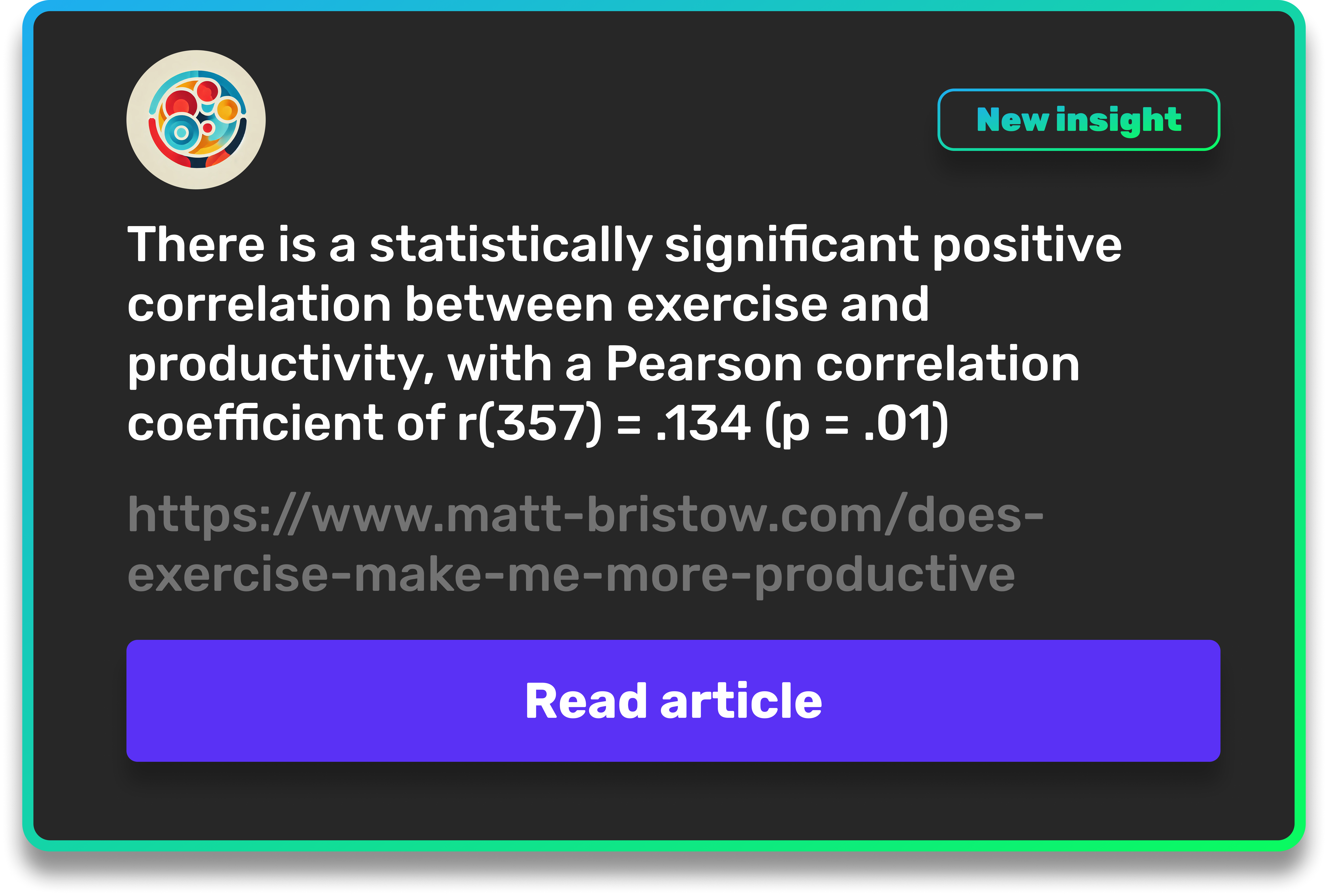 Insights: the ‘brain’ that surfaces trends for you